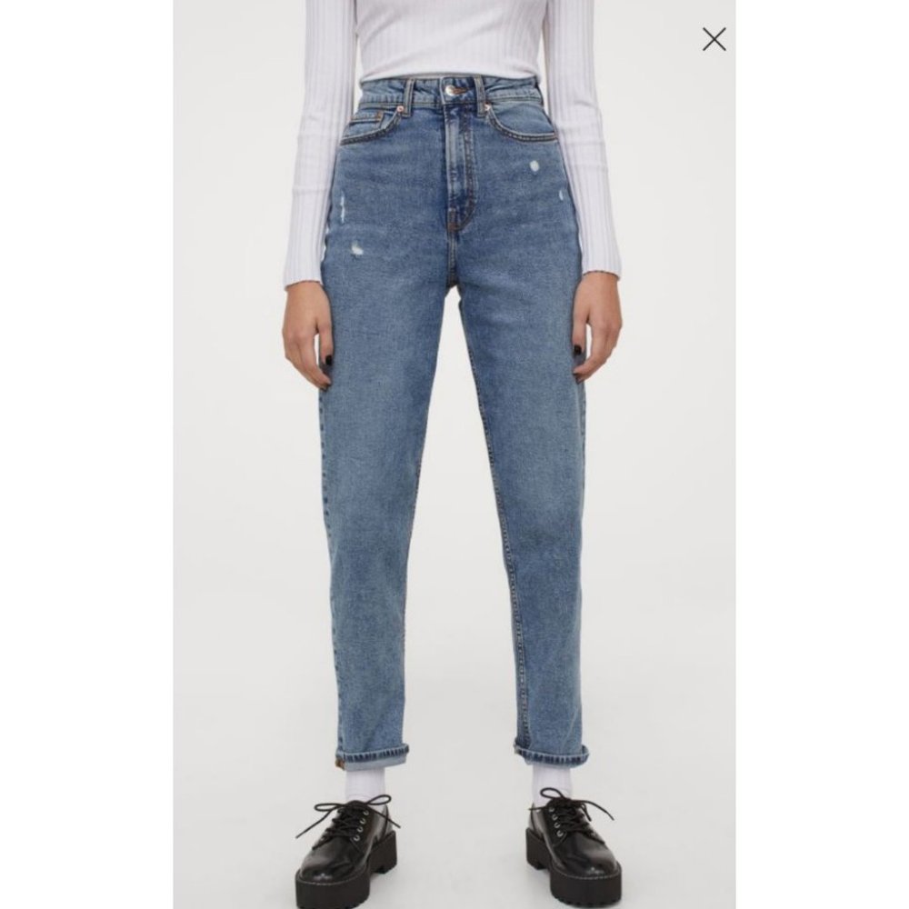 H&M Mom High Ankle Jeans